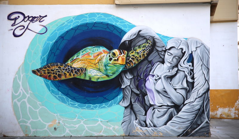 !Street art w Maladze