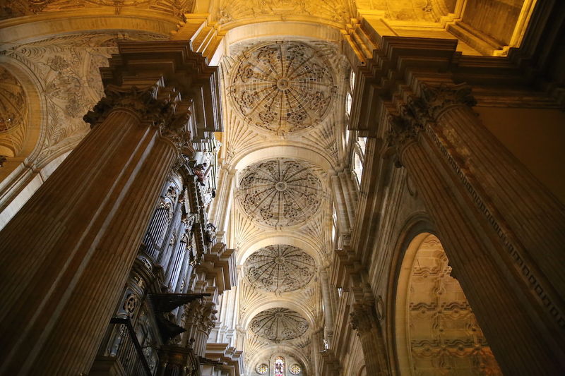 Atrakcje Malagi - wnętrze katedry