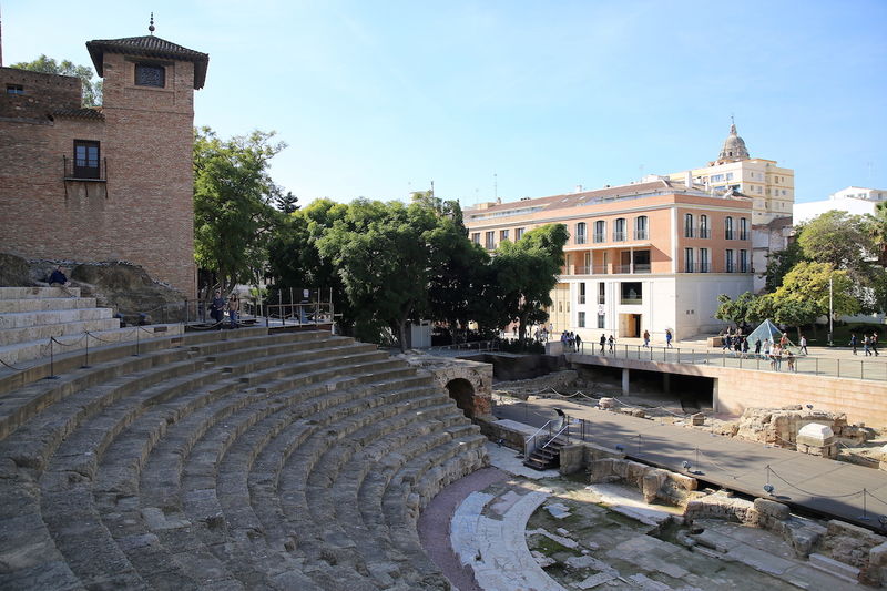 !Teatr rzymski w Maladze