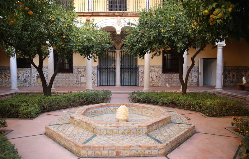Wnętrza Pałacu Arcybiskupa w Maladze