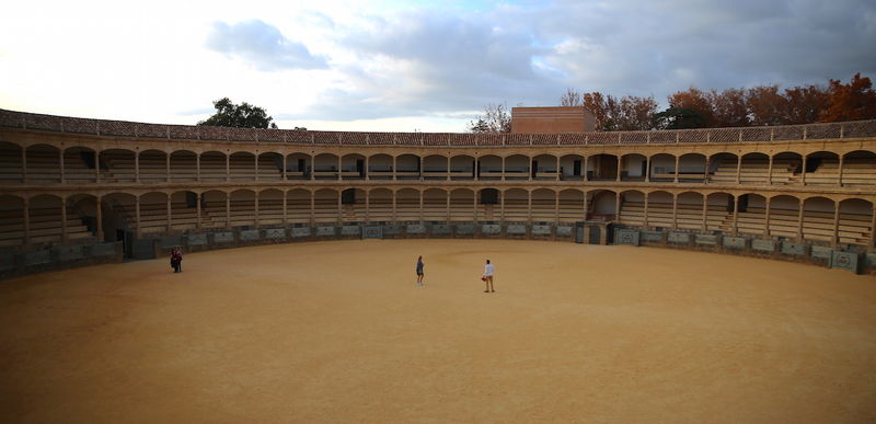 Zwiedzanie areny walk byków w Rondzie - Plaza de Toros