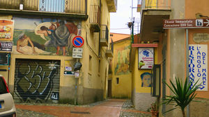Street art w Diamante