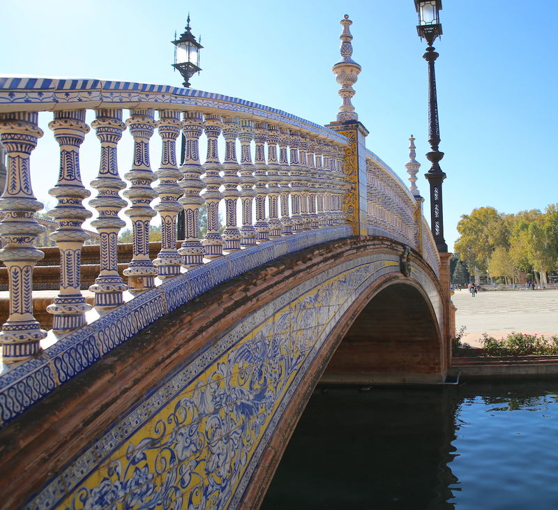 Mostek na Placu hiszpańskim - Sewilla