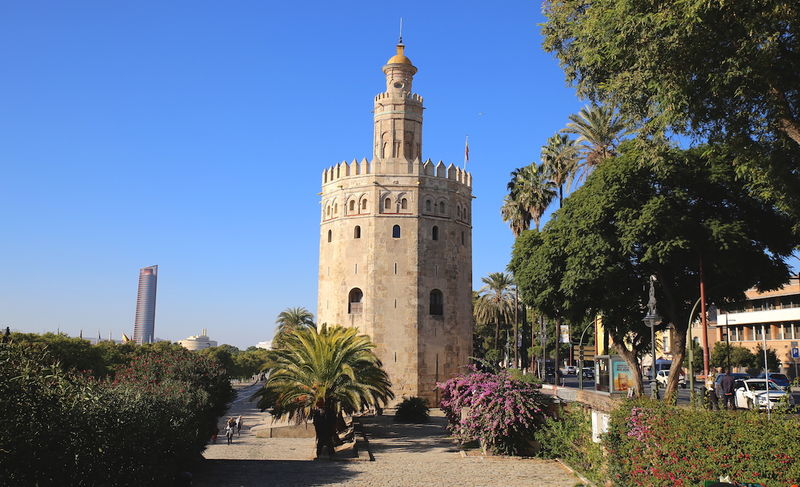 !Torre del Oro (Złota Wieża) w Sewilli