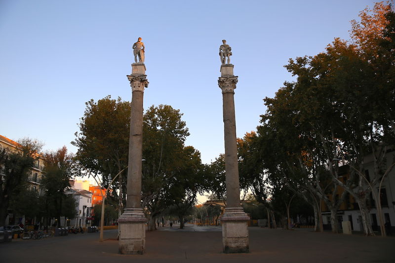 Alameda de Hércules - czyli Promenada Herkulesa w Sewilli