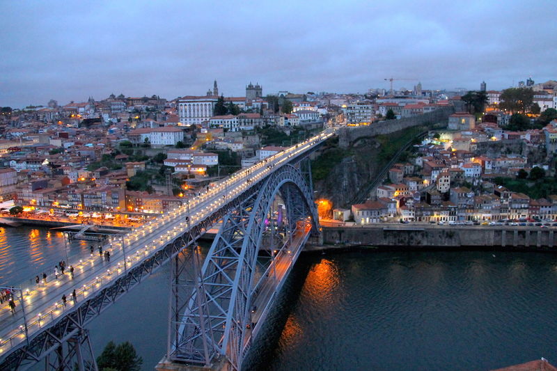 Słynny most w Porto - Ponte Dom Luis I