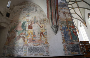 Malowidła ścienne w Kościele Św. Marcina w Memmingen
