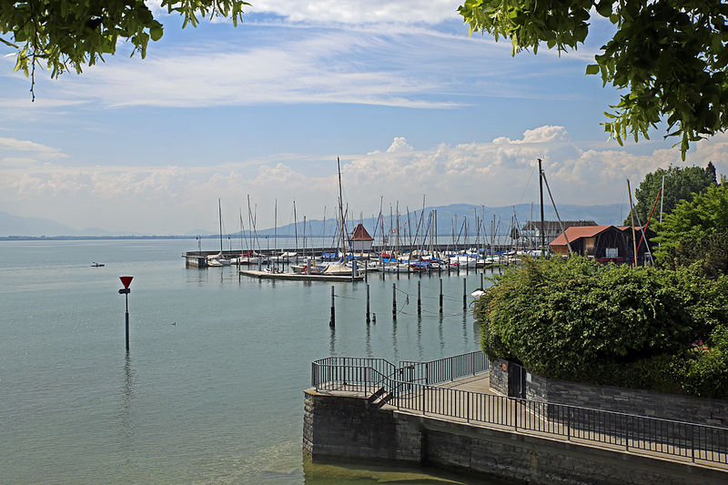 Lindau - widoki z parku Gerberschanze