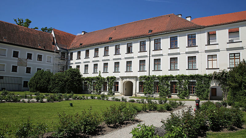 Klasztor - wyspa Herrenchiemsee