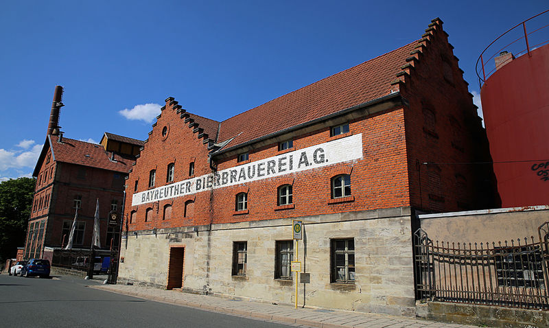 Budynek browaru Bayreuther AKTIEN w Bayreuth