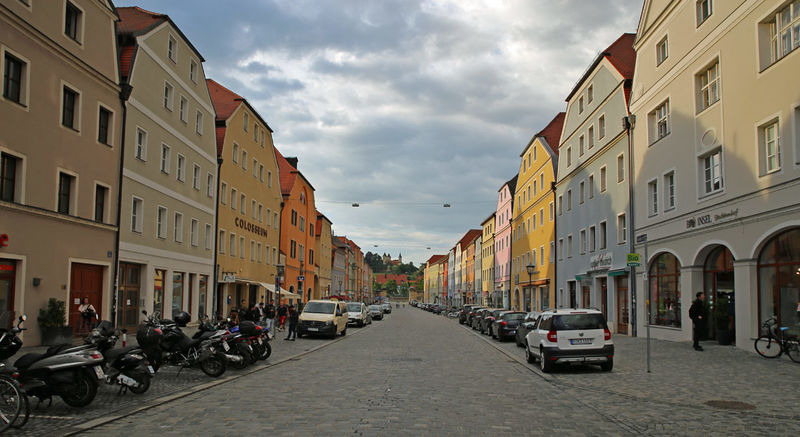 Spacer po Stadtamhof w Ratyzbonie