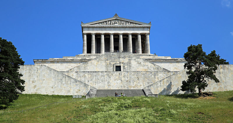 Widok na Walhallę