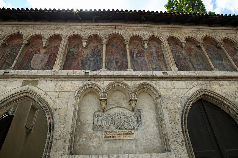 Portal klasztoru Benedyktynów św. Emmerama w Ratyzbonie