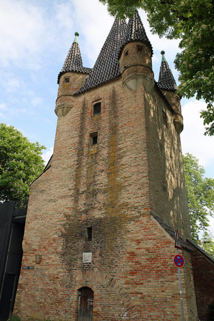 !Fünffingerlesturm (Wieża Pięciu Narożników) - Augsburg