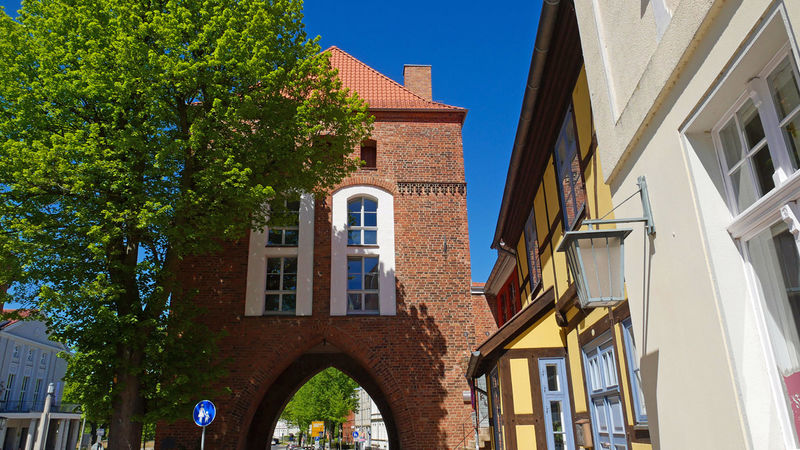 Jedna z bram miejskich w Stralsundzie