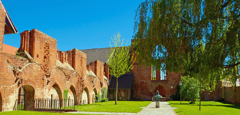 !Pozostałości klasztoru św. Jana w Stralsundzie