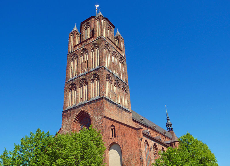 !Kościół św. Jakuba w Stralsundzie