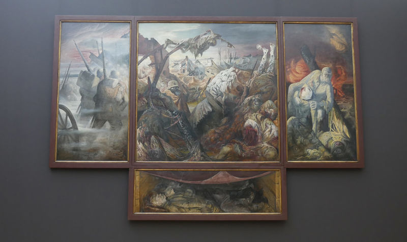 !"Wojna. Tryptyk" Otto Dix - Albertinum w Dreźnie