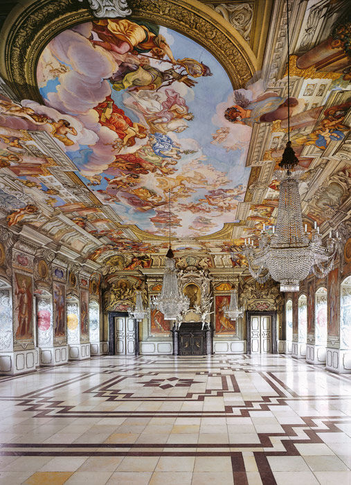 !Sala Imperialna (Kaisersaal) - Nowa Rezydencja (Neue Residenz) w Bambergu (Zdjęcie dzięki uprzejmości © Bayerische Schlösserverwaltung)