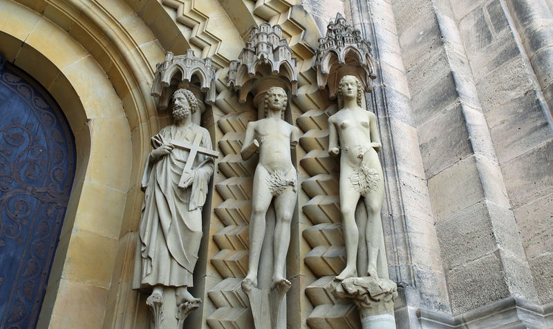 Detale Katedry w Bambergu