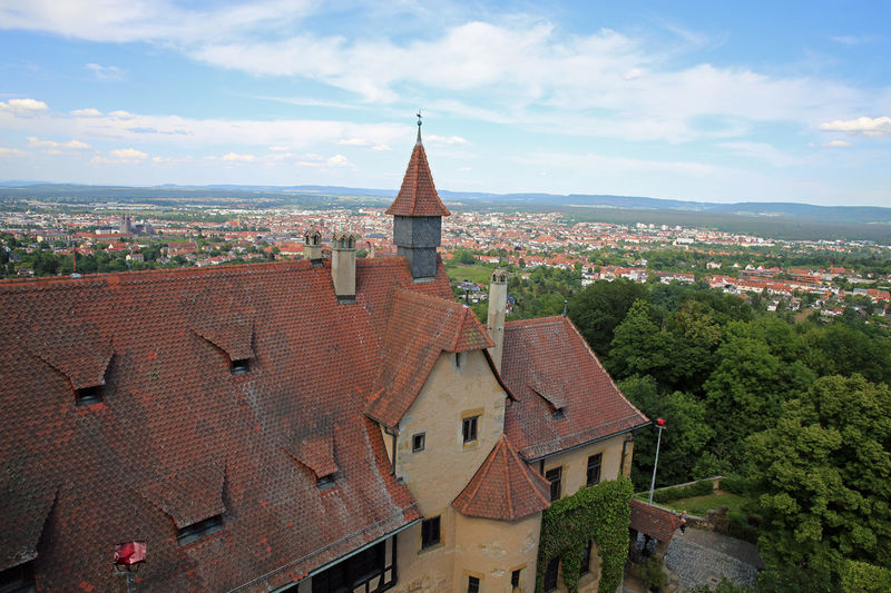 !Bamberg - widok z wieży Zamku Altenburg