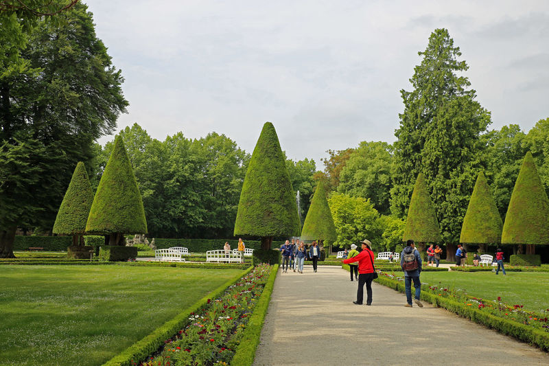 Spacer po ogrodach Rezydencji w Würzburgu