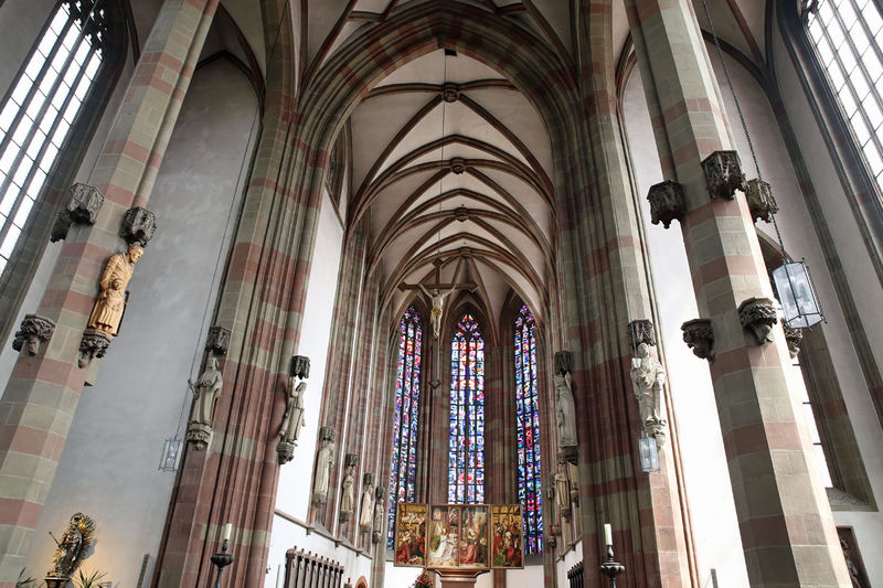 Wnętrze kaplicy Marii (Marienkapelle) na Marktplatz w Würzburgu