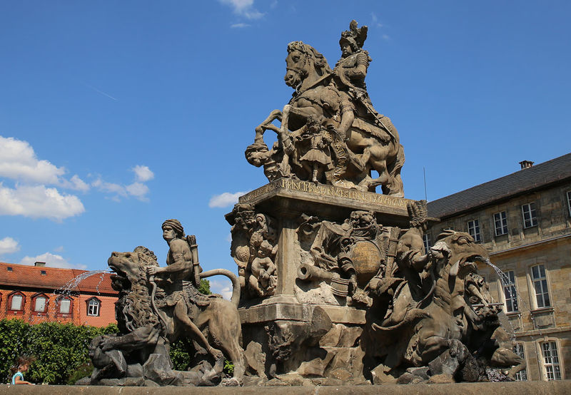 Baureuth - jedna z fontann