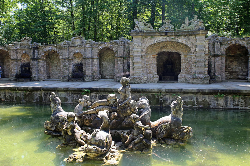 !Oczko wodne - Dolna Grota, Ermitaż, Bayreuth