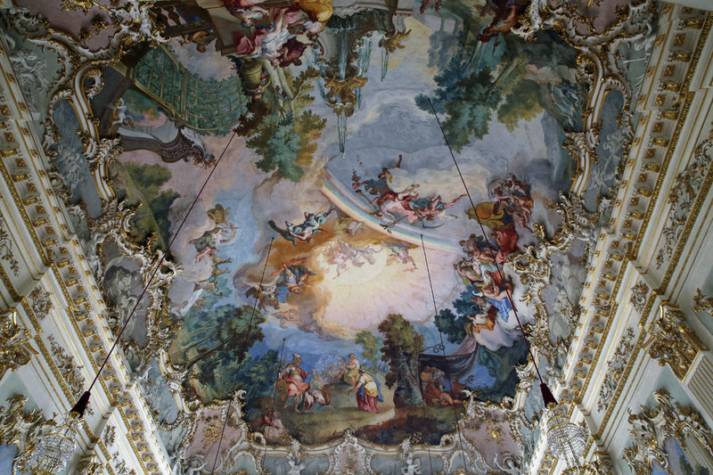 !Wielka Sala - Pałac Nymphenburg w Monachium