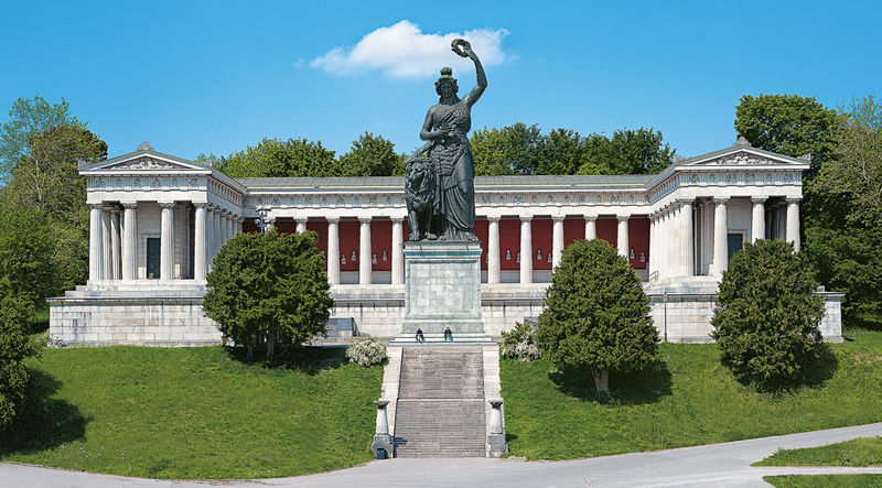 Ruhmeshalle i Statua Bawarii - Monachium