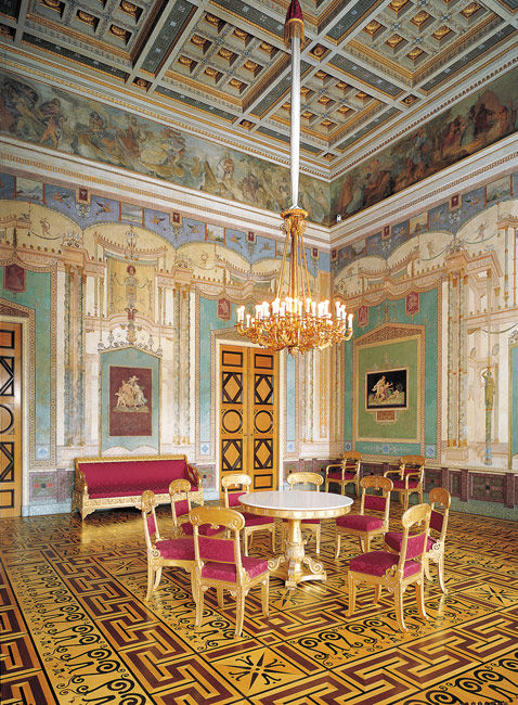 Jedno z pomieszczeń w Rezydencji w Monachium (Zdjęcie dzięki uprzejmości © Bayerische Schlösserverwaltung)