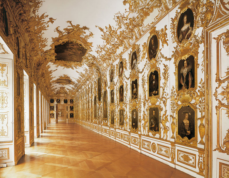 Galeria Przodków (Ahnengallerie) - Rezydencja w Monachium (Zdjęcie dzięki uprzejmości © Bayerische Schlösserverwaltung)