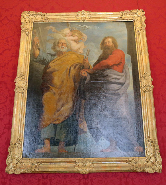 !"Święci Piotr i Paweł", Rubens - Nowy Pałac Schleissheim (Neuse Schloss Schleissheim), okolice Monachium
