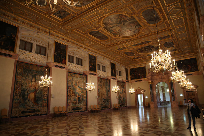 !Sala Imperatora - Rezydencja w Monachium
