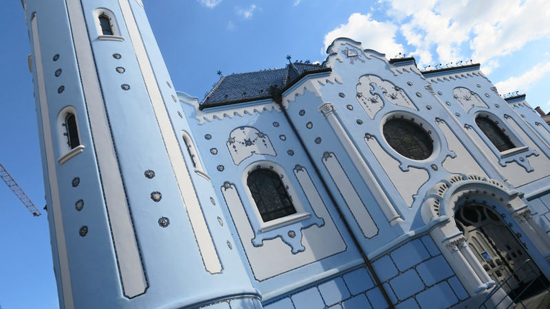 Niebieski kościół w Bratysławie