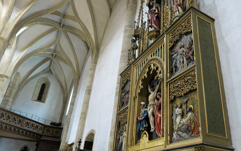 Wnętrze Katedry w Bratysławie