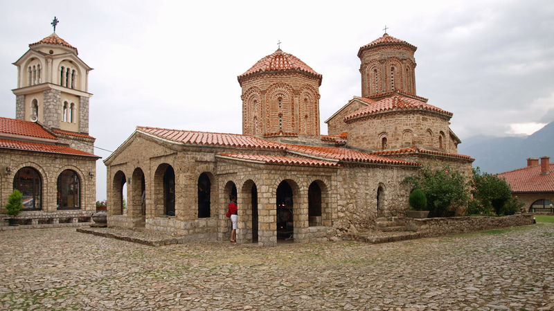 Klasztor św. Nauma nad Jeziorem Ochrydzkim