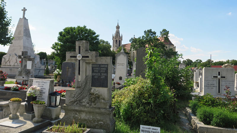Sopron - cmentarz i kościół św. Michała
