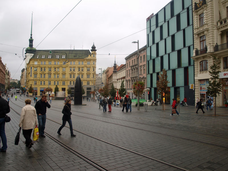 Brno - podczas spaceru