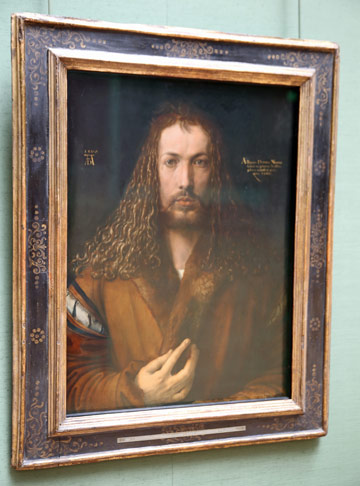 Autoportret w futrze - Albrecht Dürer - Stara Pinakoteka w Monachium (Alte Pinakothek)