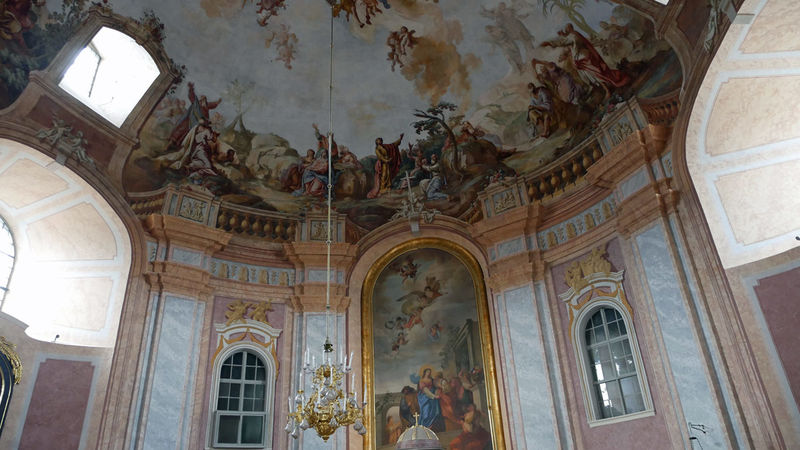 Wnętrze kościoła - Bergkirche w Eisenstadt