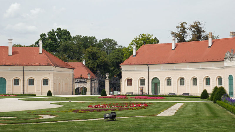 Brama pałacowa - Esterháza (pałac w Fertőd)