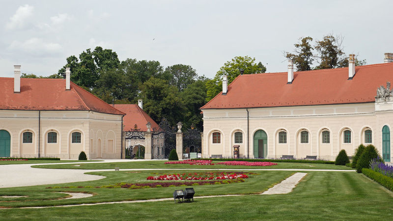Brama pałacowa - Esterháza (zamek w Fertőd)