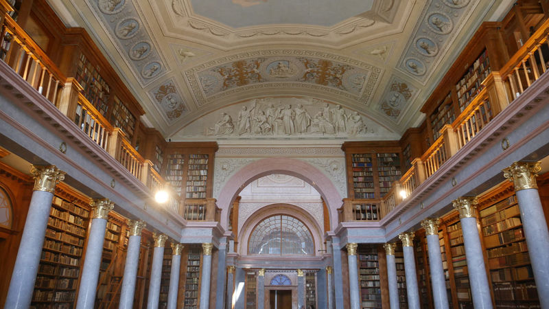 Opactwo Pannonhalma - biblioteka