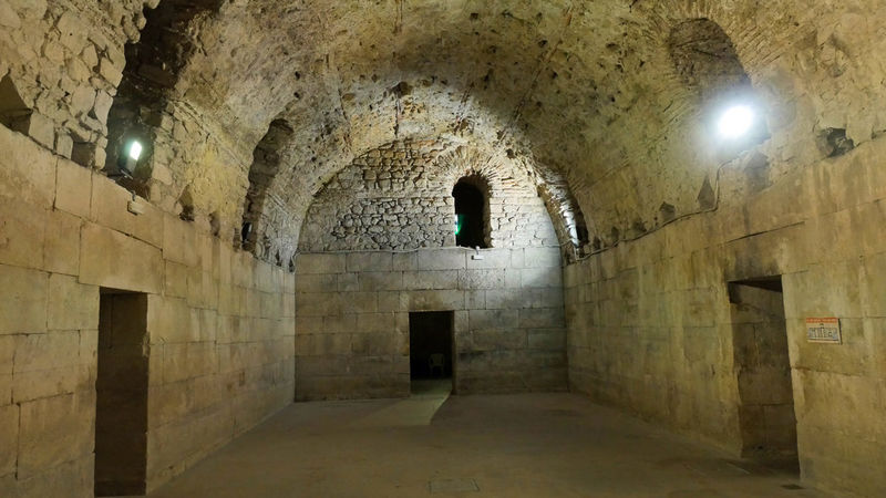 Podziemia Pałacu Dioklecjana w Splicie