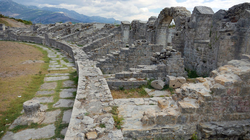 Salona - starożytne ruiny w okolicach Splitu