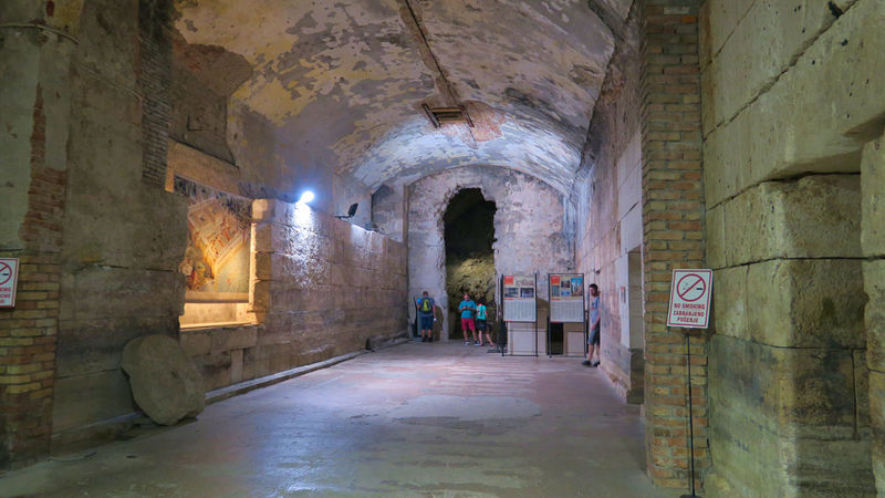 Podziemia Pałacu Dioklecjana w Splicie