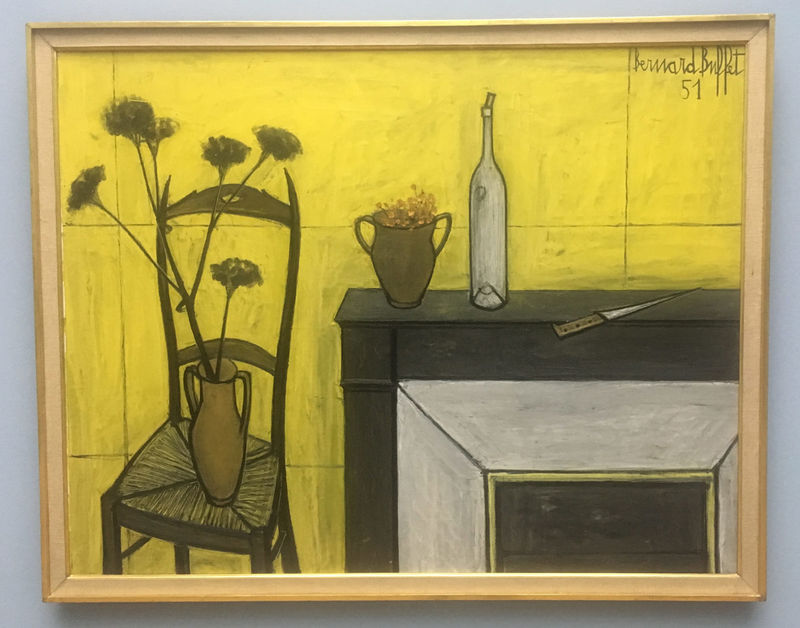Kominek - Bernard Buffet (Muzeum sztuki (Kunstmuseum) w Bazylei)