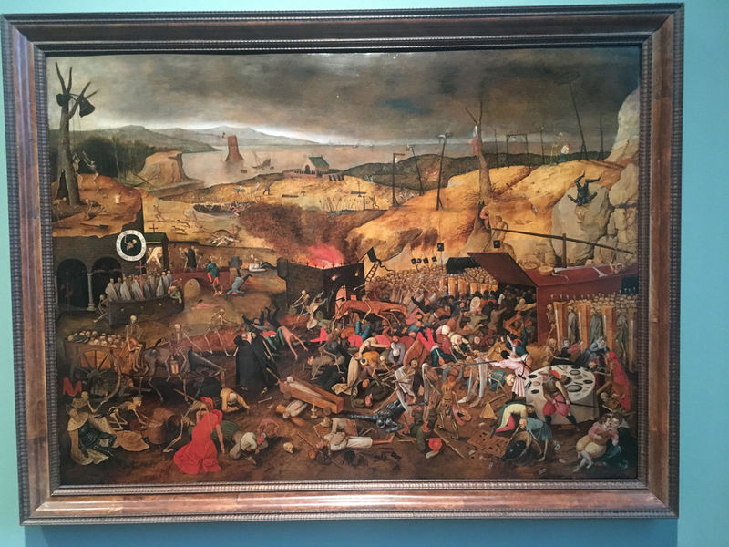 !Triumf śmierci - Pieter Bruegel Młodszy (Muzeum sztuki (Kunstmuseum) w Bazylei)